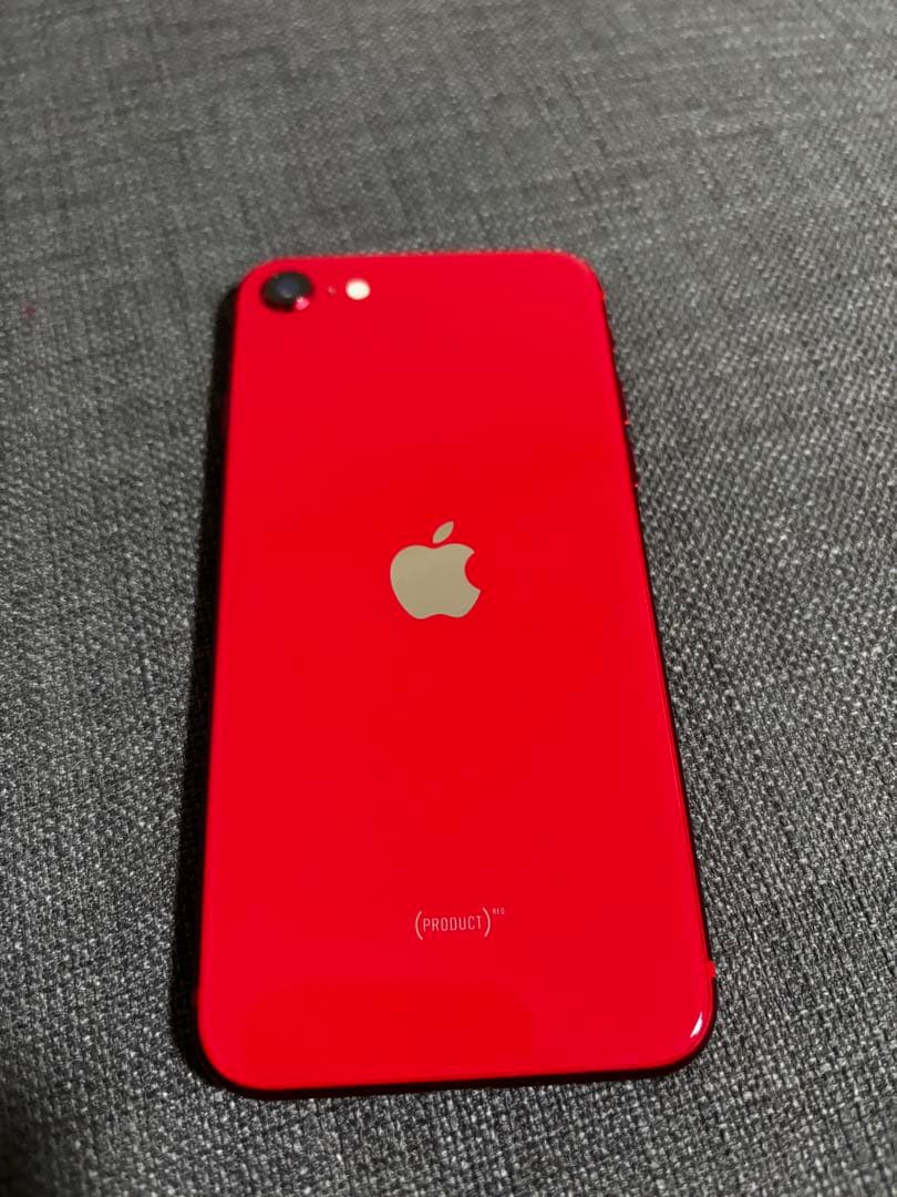 Apple iPhone SE (第2世代) 赤 128GB 電池容量77%