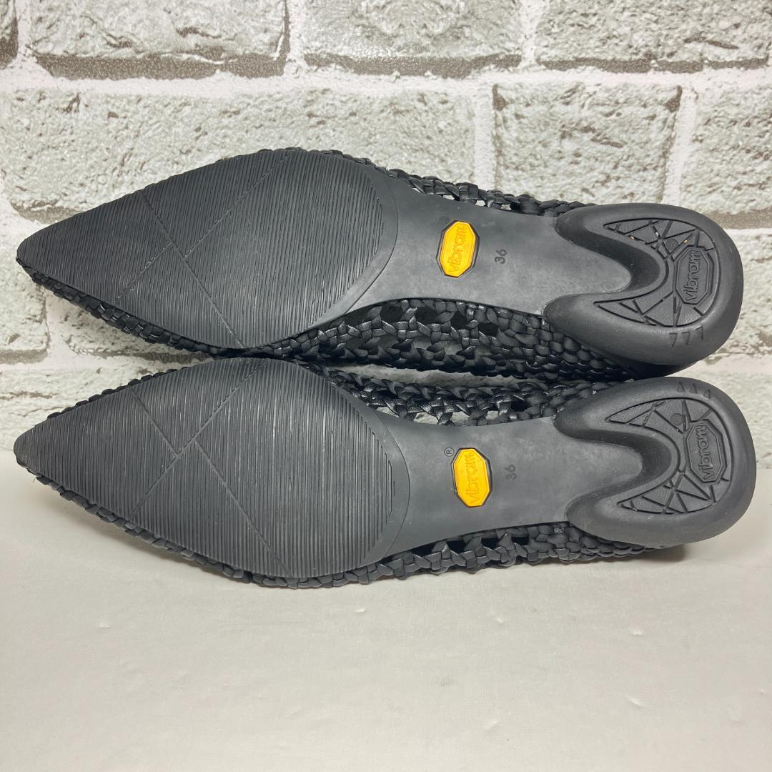 極美品】シーセイ SHISEI メッシュ ポインテッドトゥ 23.0 - メルカリ