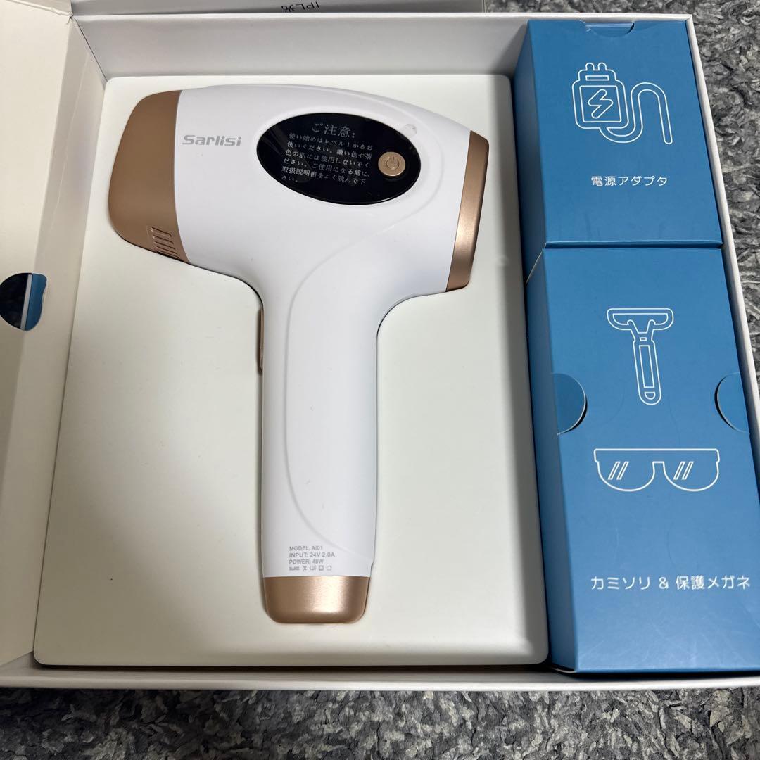 Sarlisi IPL光脱毛器 Ai01 冷却機能付 60万発 美品 - メルカリ