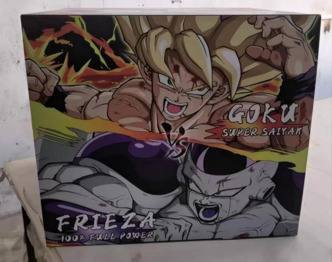 ドラゴンボール 超サイヤ人 VS フリーザ 彫刻フィギュア ガレージ