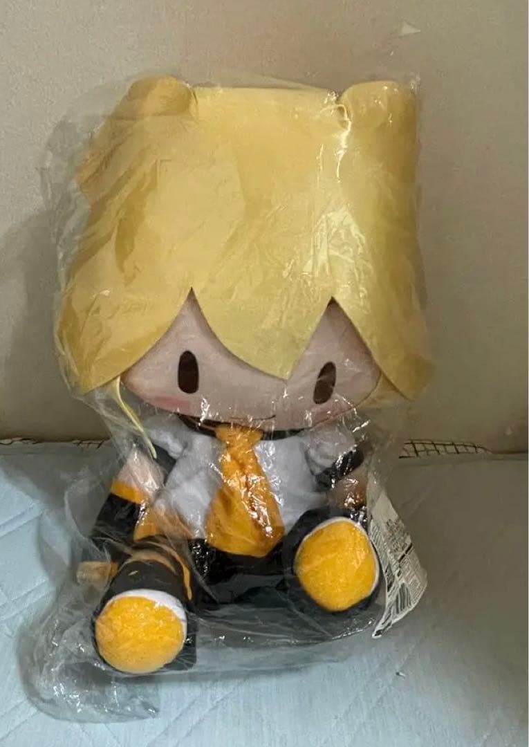 鏡音レン ふわぷち どでかジャンボ ふわふわ ぬいぐるみ - メルカリ