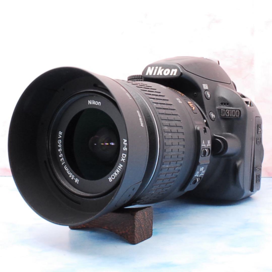 Nikon D3100☆初心者向け☆手ぶれ補正レンズ付☆一眼レフカメラ - メルカリ