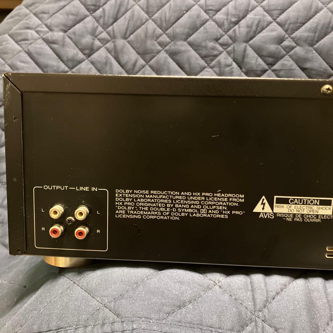 【新年価格】《完動品》TEAC W6000R ダブルオートリバースカセットデッキ