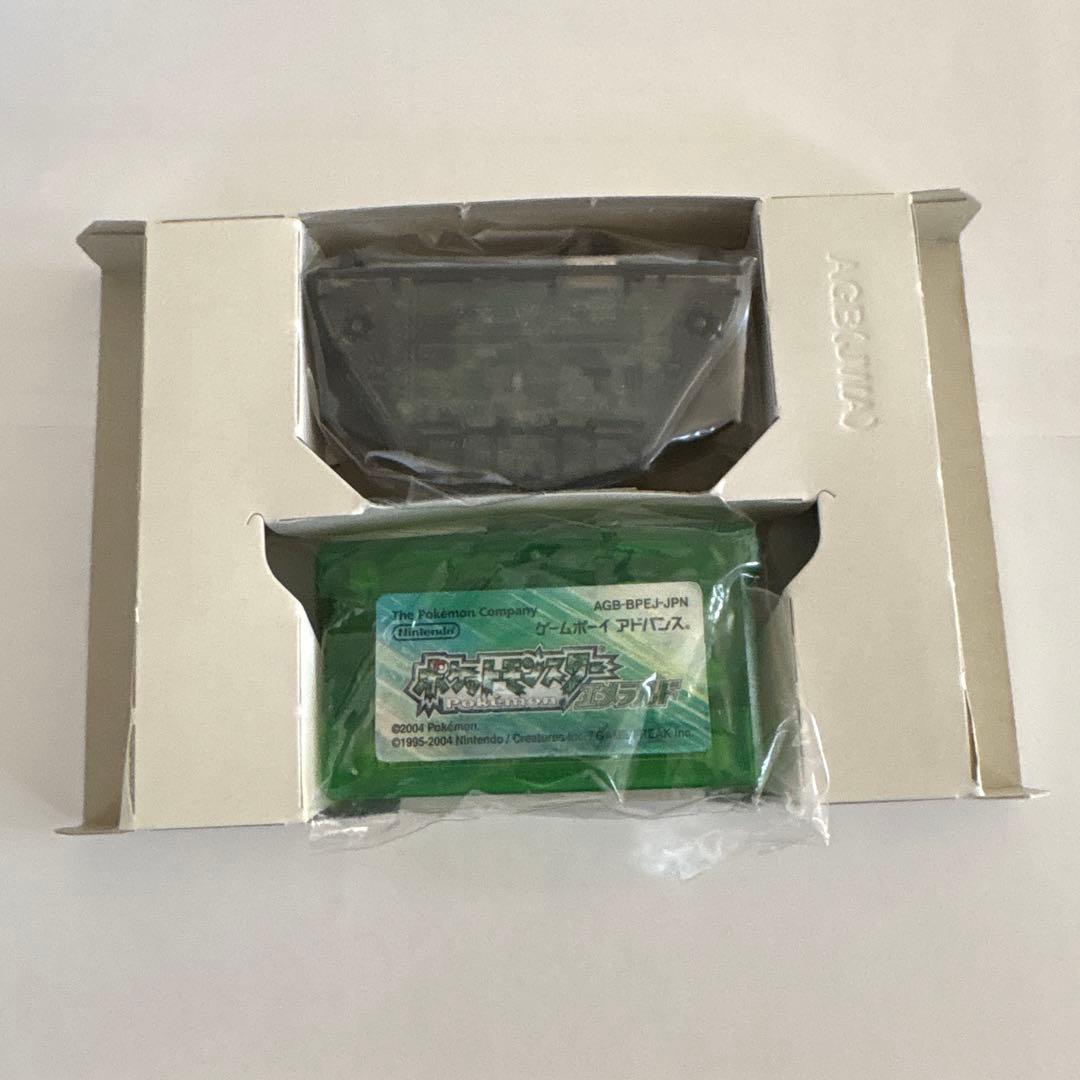 ポケットモンスター エメラルド GBA ワイヤレスアダプター付き動作確認