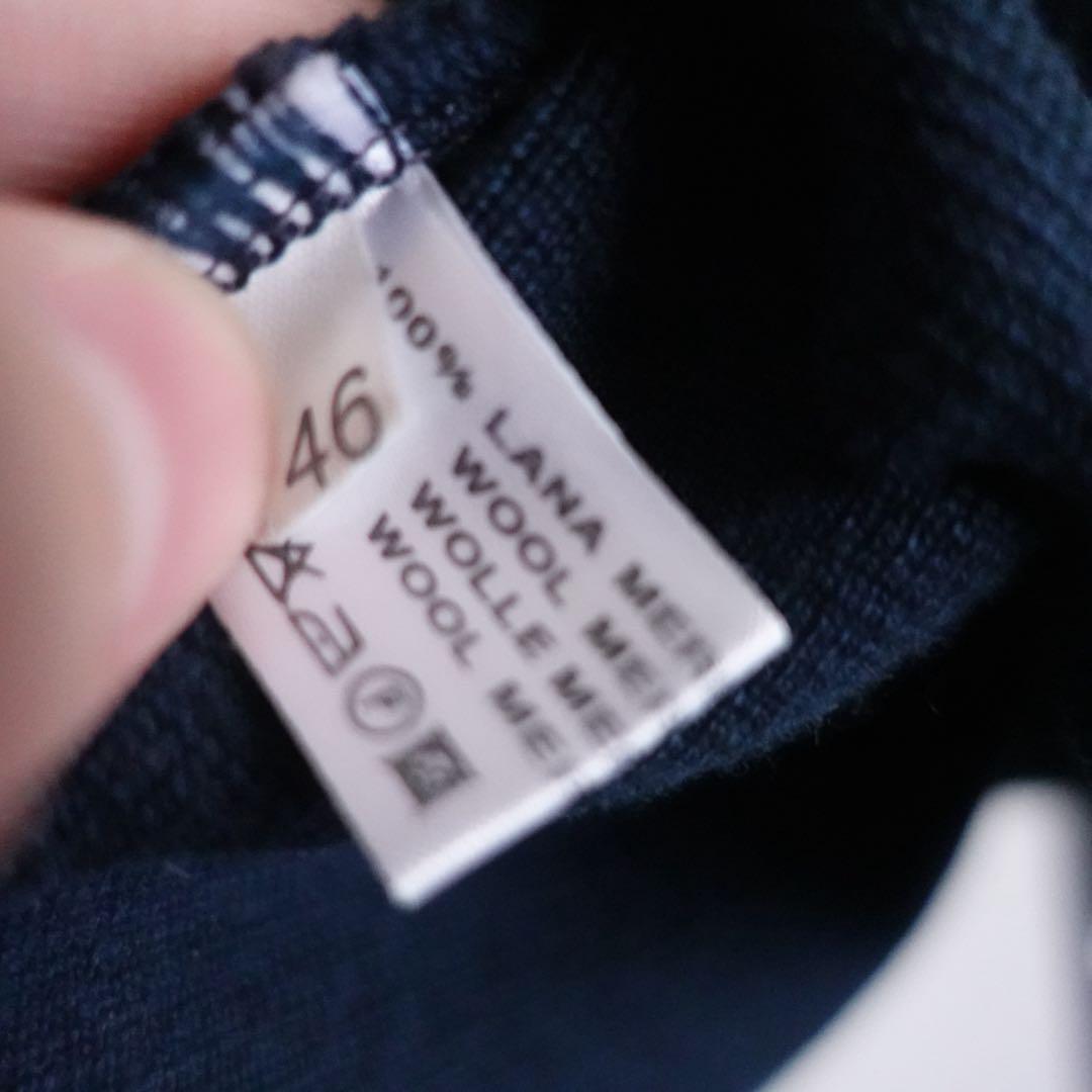 極美品】Falconeri ダブルジップ ドライバーズニット イタリア製