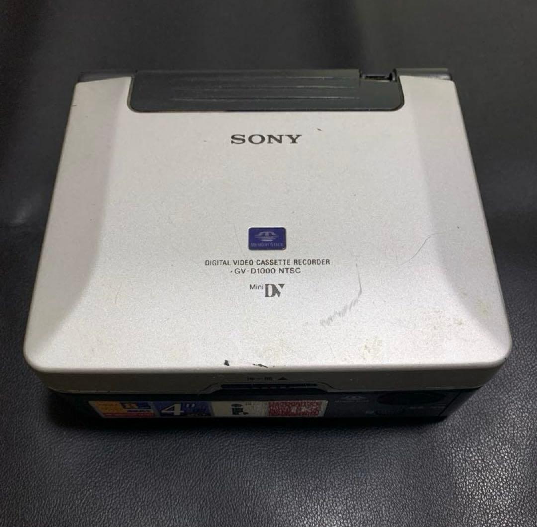 SONY GV-D1000 DVテープ対応ビデオデッキ SONY GV-D1000 DVテープ対応ビデオデッキ - メルカリ