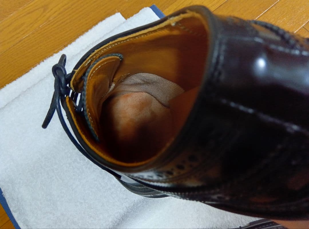 REGAL 26 3E ウィングチップ 黒 幅広 JN03 おかめ飾り リーガル - メルカリ