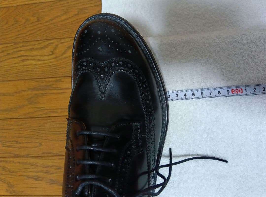 REGAL 26 3E ウィングチップ 黒 幅広 JN03 おかめ飾り リーガル - メルカリ