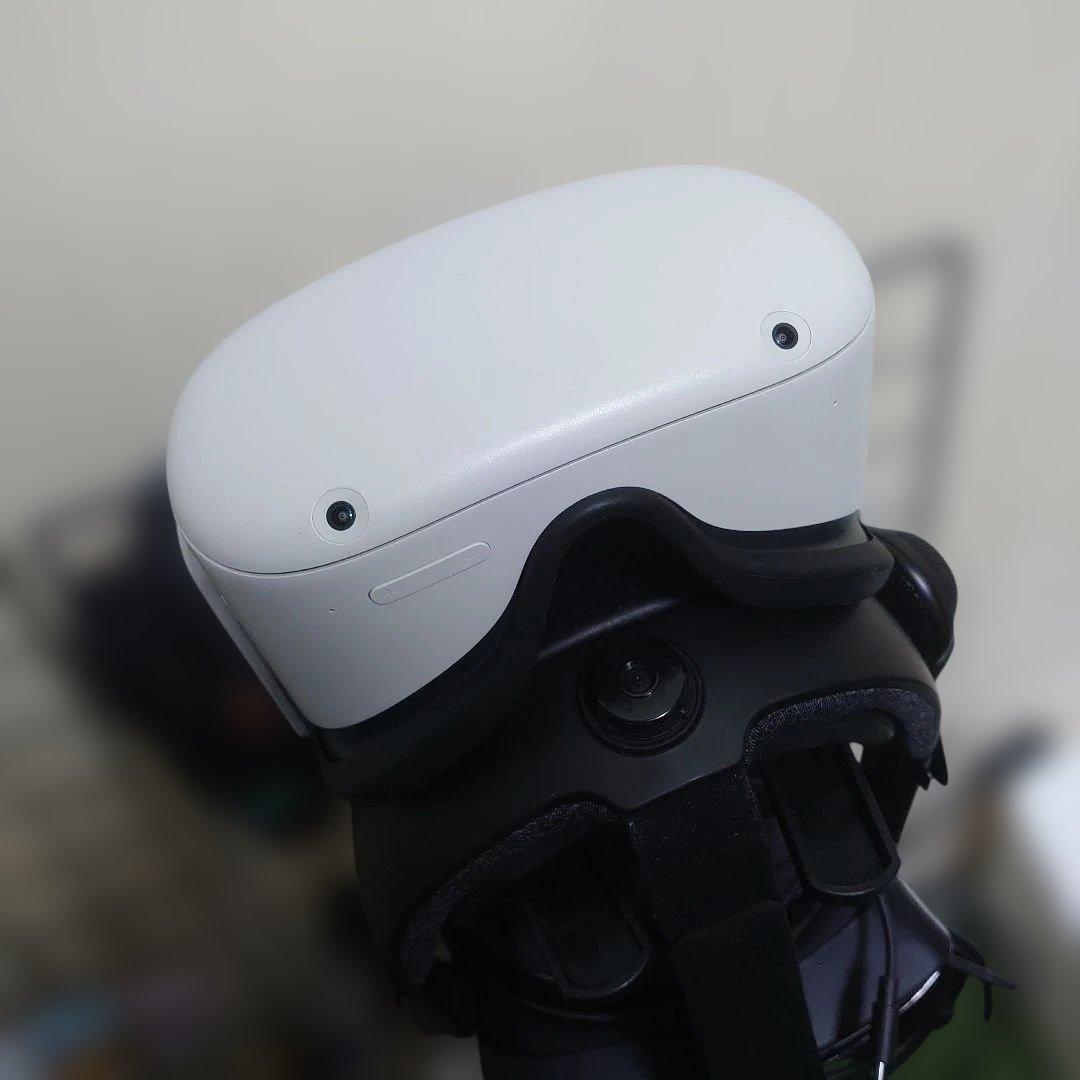 く*と様  quest2 ストラップなし　コントローラー付き　箱有り　お く*と様 quest2 ストラップなし コントローラー付き 箱有り お く*と様