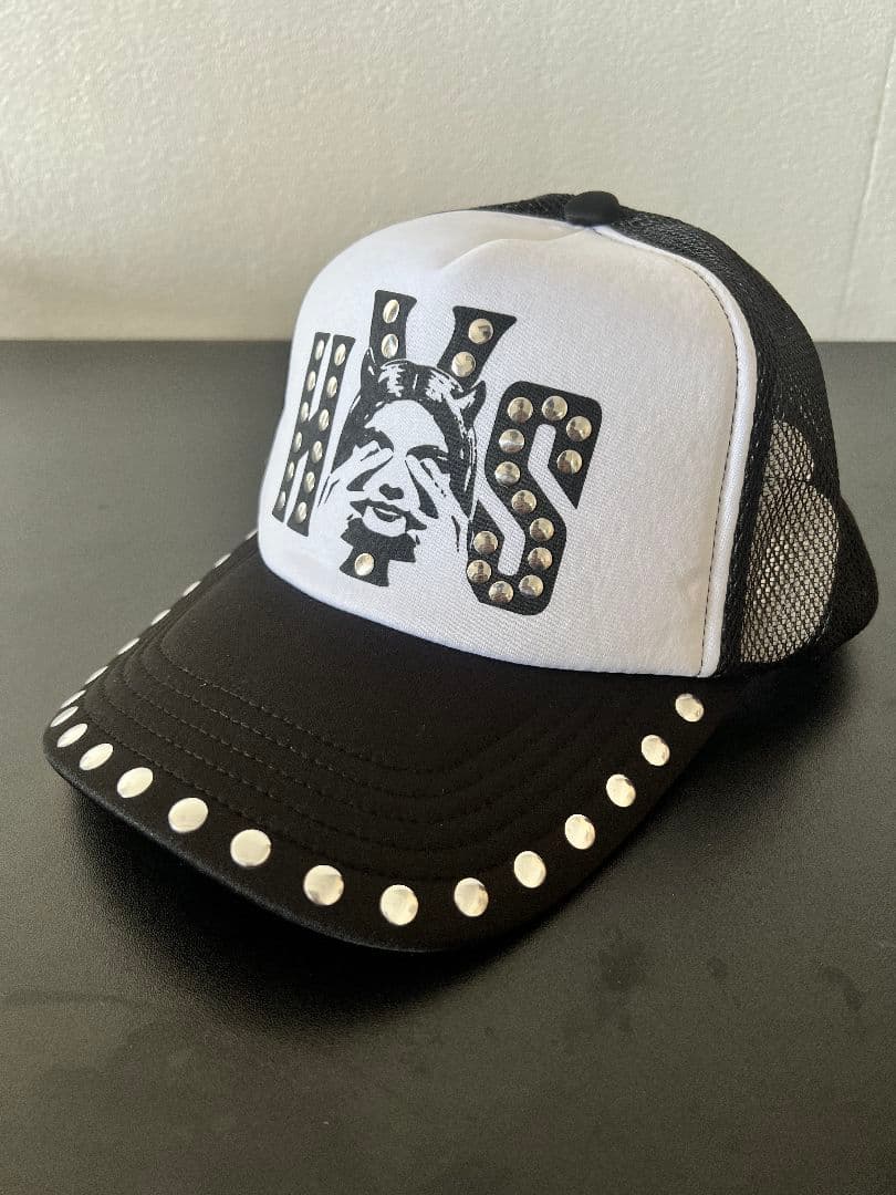 【新品未使用】ヒステリックグラマー　スタッズメッシュキャップ -23