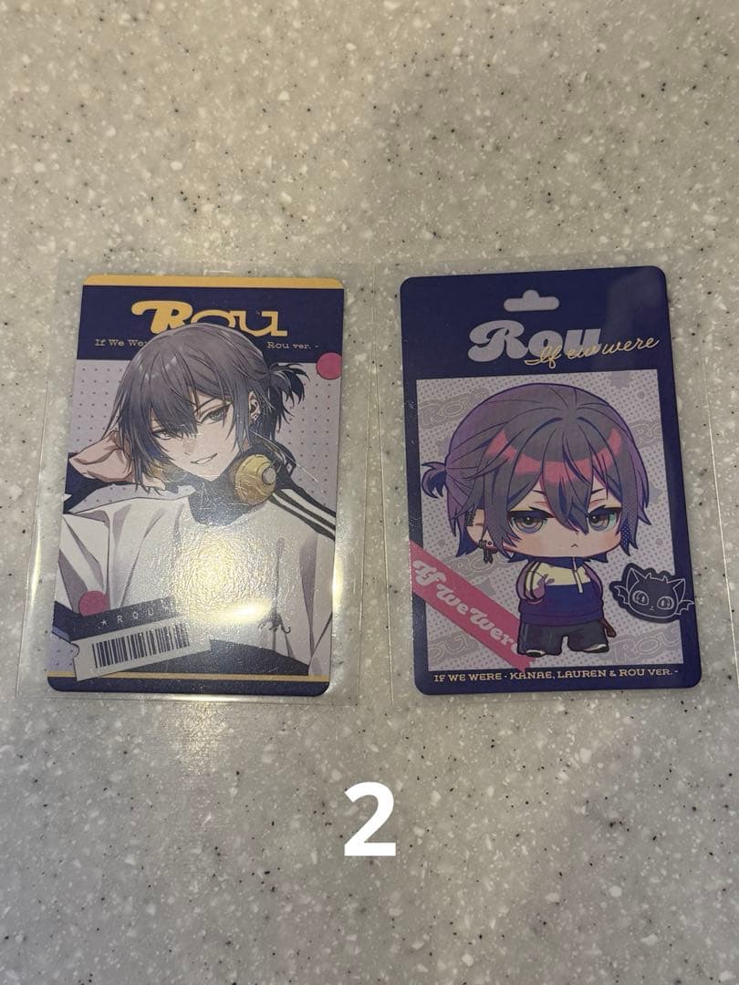 にじさんじ 小柳ロウ If We Were チェキ風カード フォトカード②