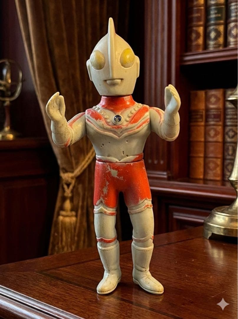 当時物】ブルマァク ウルトラマンゾフィー ミニソフビ 昭和レトロ 円谷