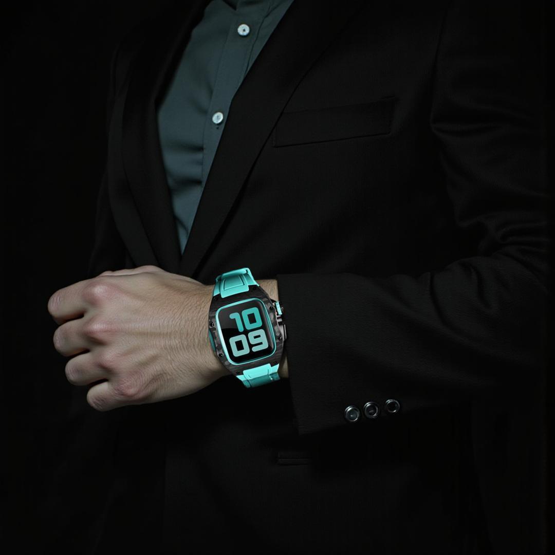 時計 Apple watch case Racing Edition 44.45MM