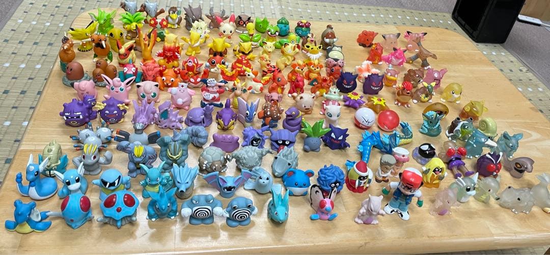 ポケモン 指人形 ポケモンキッズ 147体まとめ売り 内クリア33体 - メルカリ