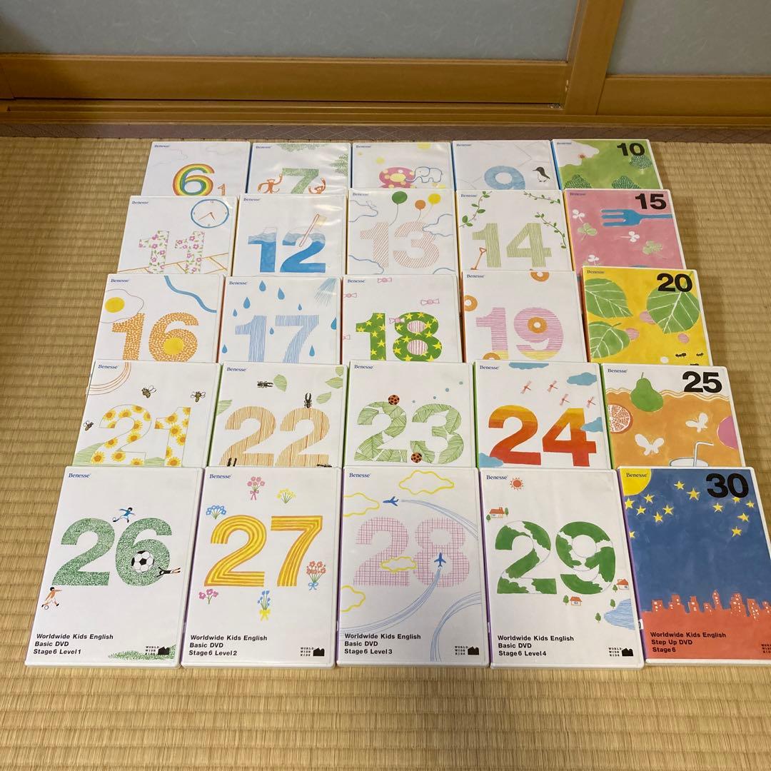 正規購入 ベネッセ ワールドワイドキッズ 幼児 英語教材 DVD セット