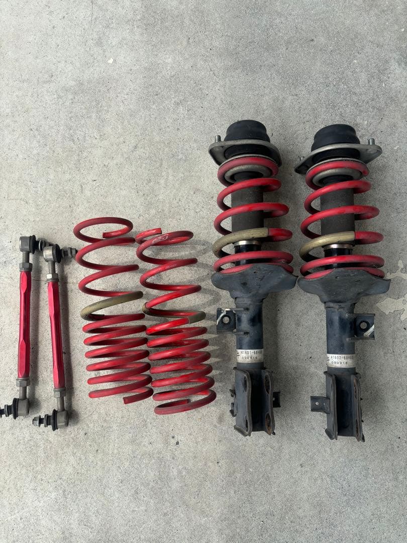 エブリィ タナベローダウン　スタビリンク調整付き　1台分 楽天市場】【左右セット】調整式 スタビライザーリンク スズキ