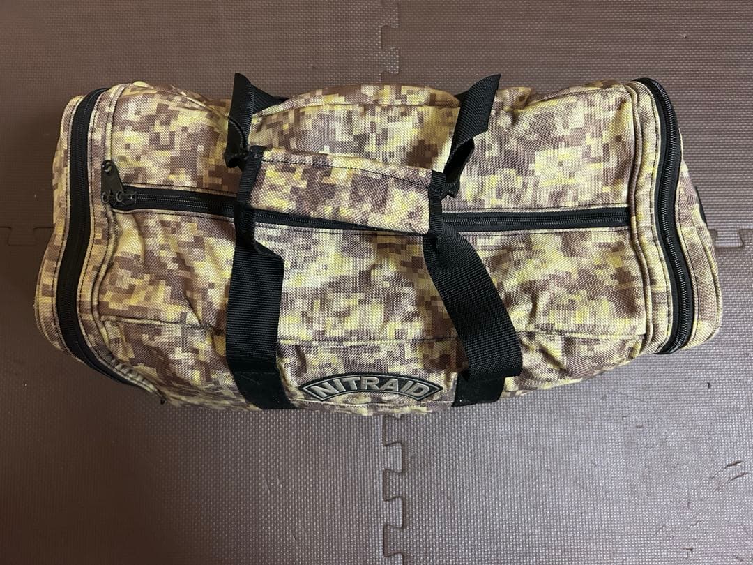 NITRAID ナイトレイド ダッフルバッグ モザイクウィード リアル