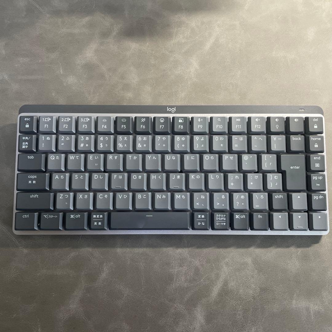 ロジクール　MX Mechanical Mini キーボード本体　茶軸 ロジクールの薄いメカニカルキーボード「MX MECHANICAL」レビュー。茶