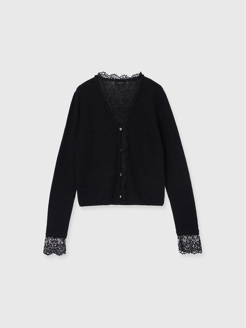 anuans / アイラッシュレーストリミングニット - メルカリ