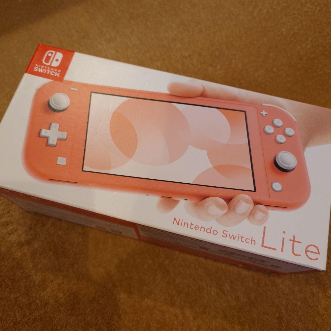 【未使用】Nintendo Switch Lite コーラル Nintendo Switch™ Lite - Coral - REFURBISHED - Nintendo Official Site