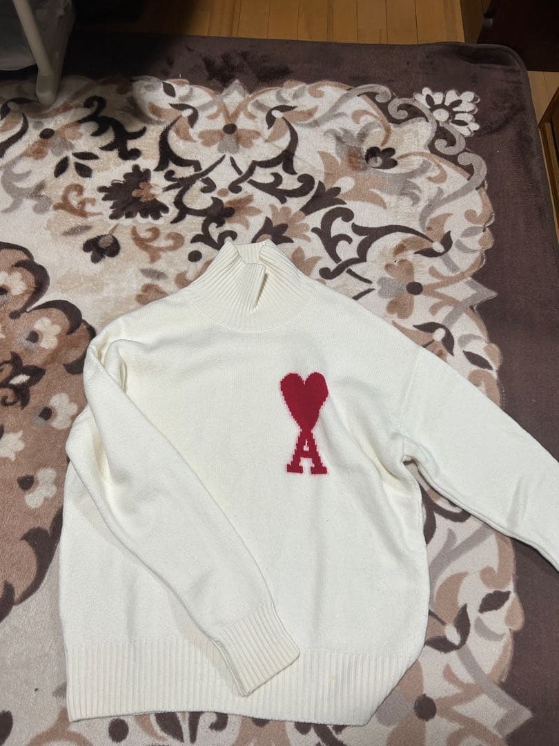 AMI PARISタートルネックセーター　アミパリス AMI Alexandre Mattiussi ami paris アミパリス セーター BFUKS402 018