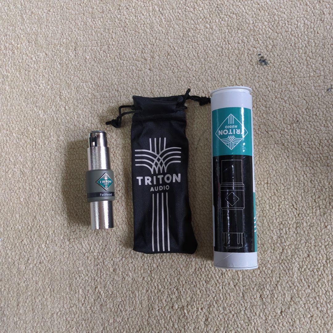 TRITON AUDIO マイクプリアンプ(ダイナミックマイク) 専用ポーチ付き Amazon.co.jp: 【 欧米大ヒット マイクの音を簡単にアップ 】 Triton