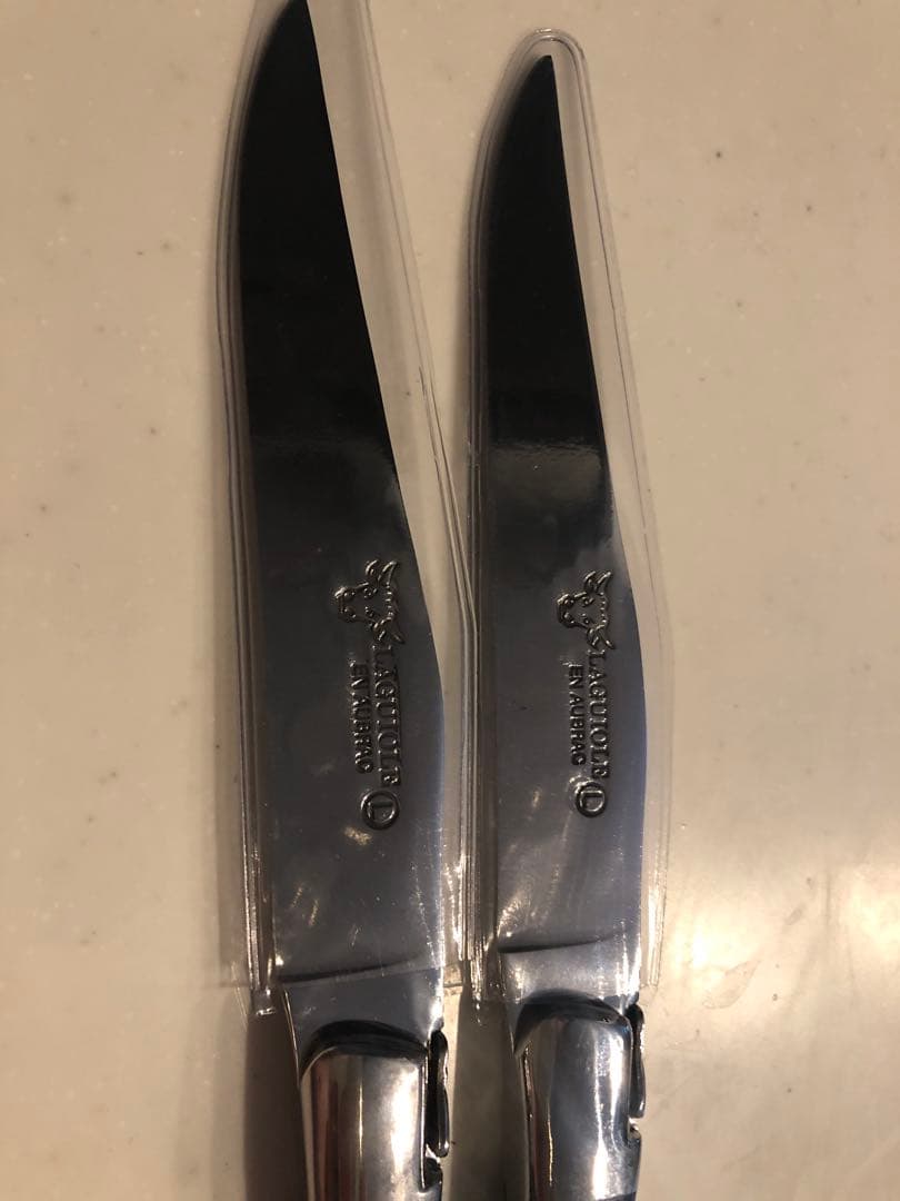 ラギオール アン オブラック バッファロー テーブルナイフ 2本セット