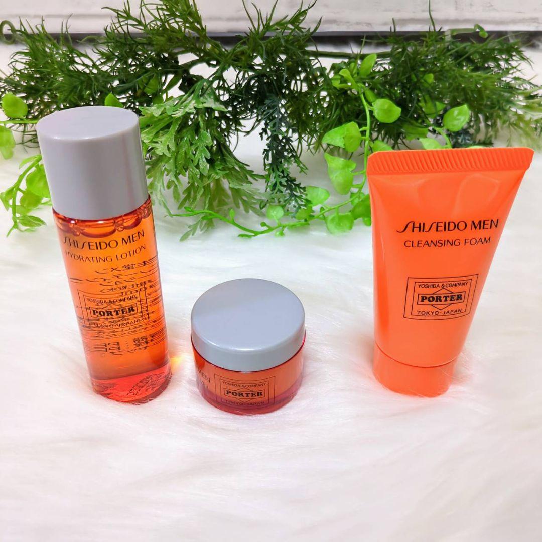 未使用】PORTER 資生堂メン コラボ ポーチ 限定 ブラック タンカー 黒