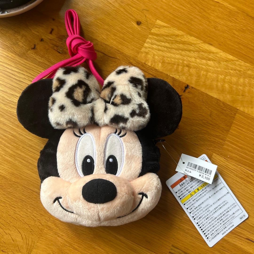 ディズニー ヒョウ柄ポーチ - メルカリ