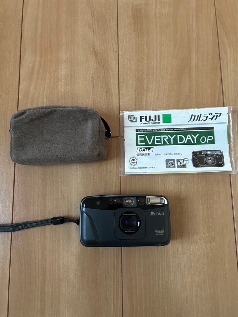 富士フィルムFUJI CARDIA miniIEVERYDAY OP 初心者におすすめのカメラ『フジ カルディア ミニ エリート OP』｜写真