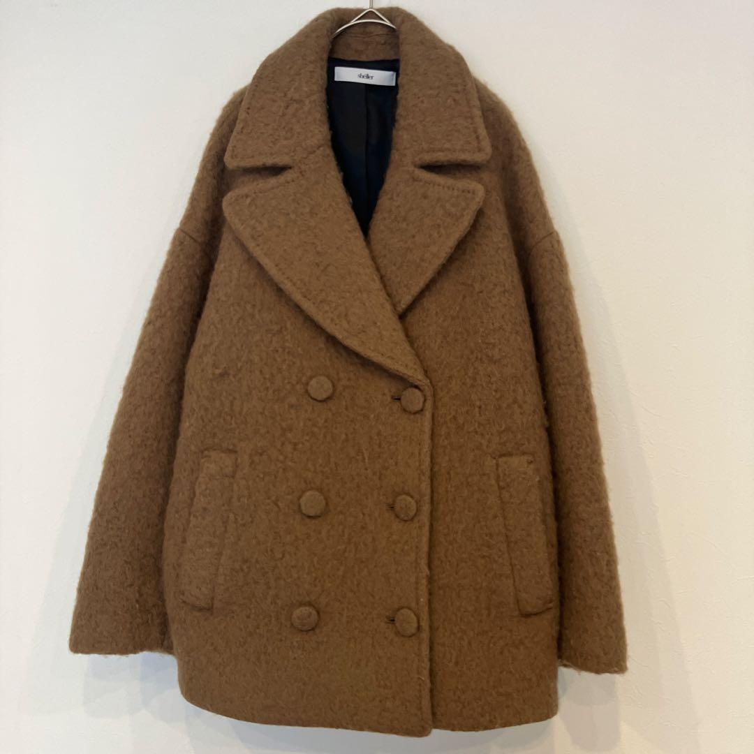 シェリエ Handmade stitch wool jacket coat