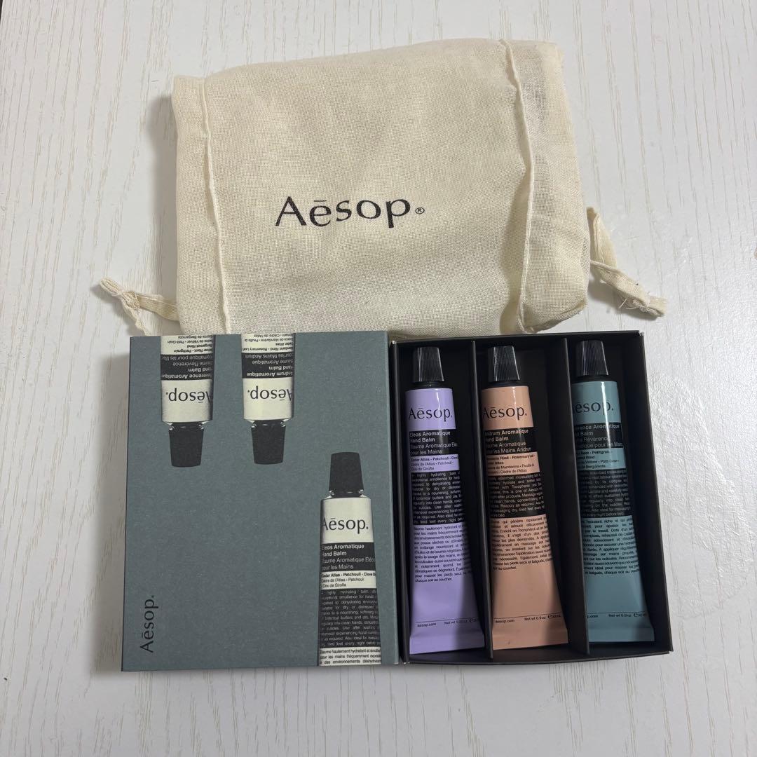 Aesop ハンドクリーム3本セット ヘルピングハンズ イソップ - メルカリ