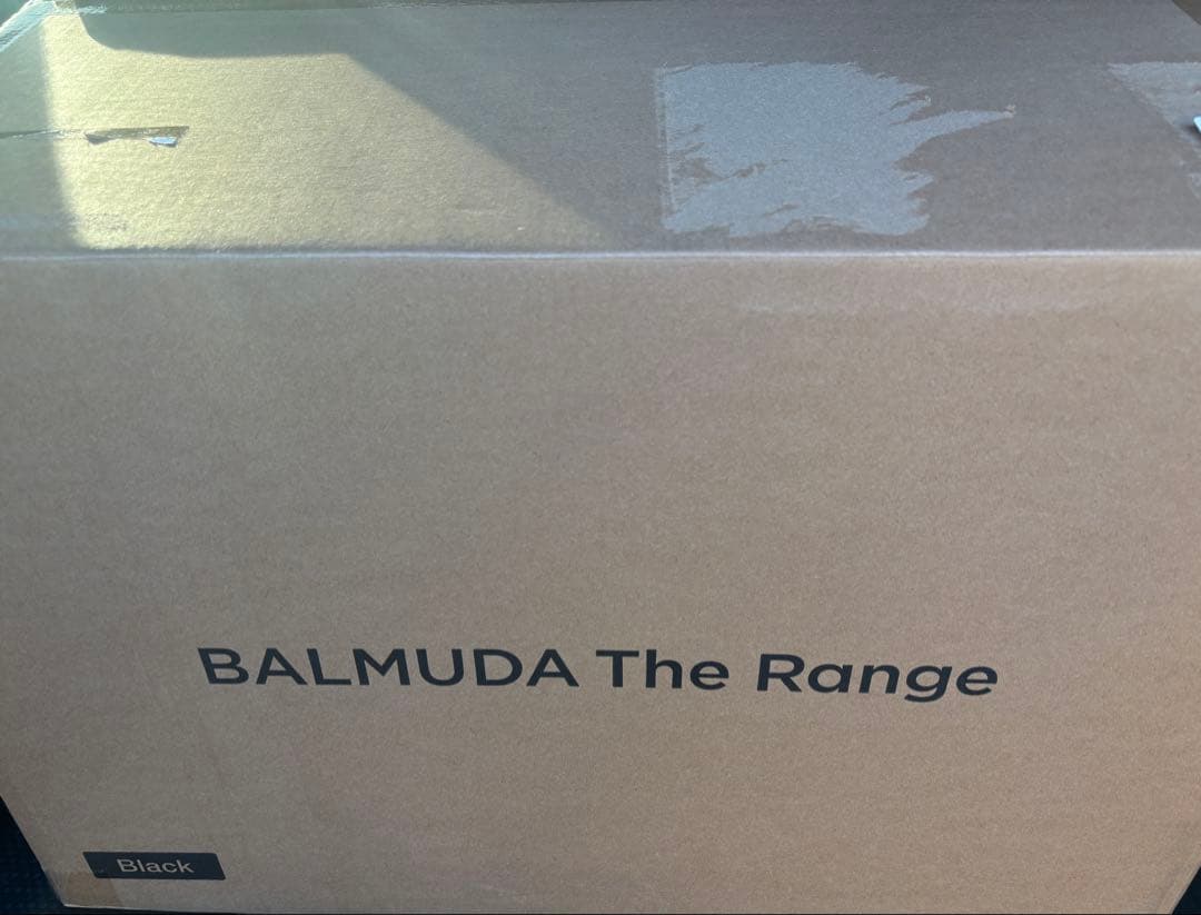 【未使用】BALMUDA The Range K09A-BK ブラック BALMUDA(バルミューダ) BALMUDA The Range K09A-BK ブラック｜うさ