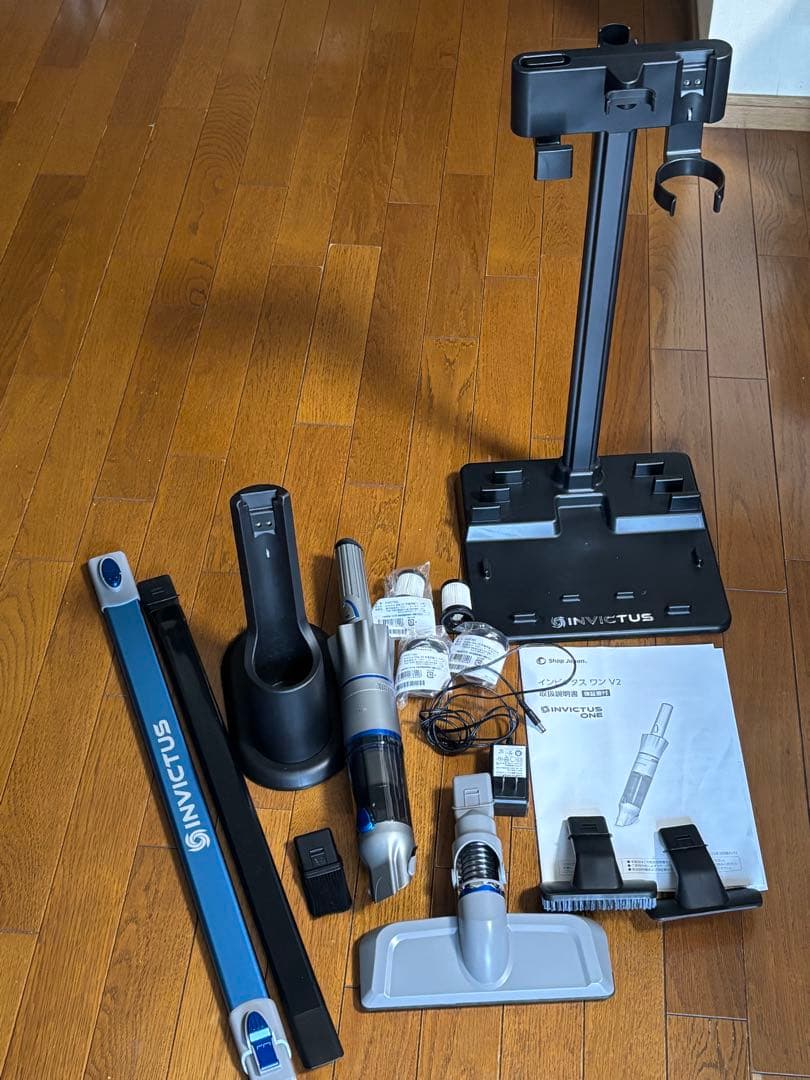 INVICTUS ONE V2 スティッククリーナー本体とアタッチメントセット 公式】インビクタス ワン V2｜ショップジャパン テレビショッピング・通販