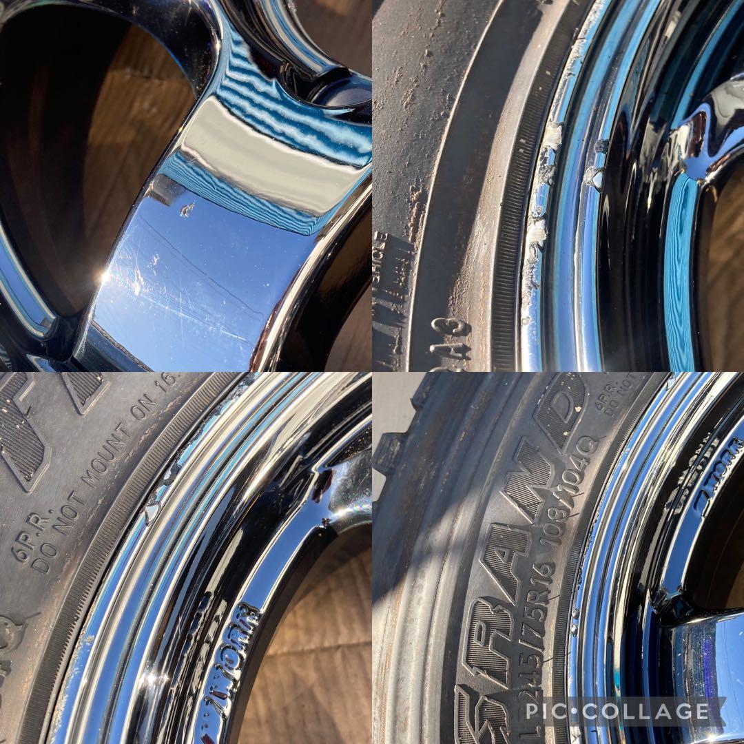 未使用品　WORK 16インチ 5.5J ホイール　タイヤ1本組み　ジムニー等