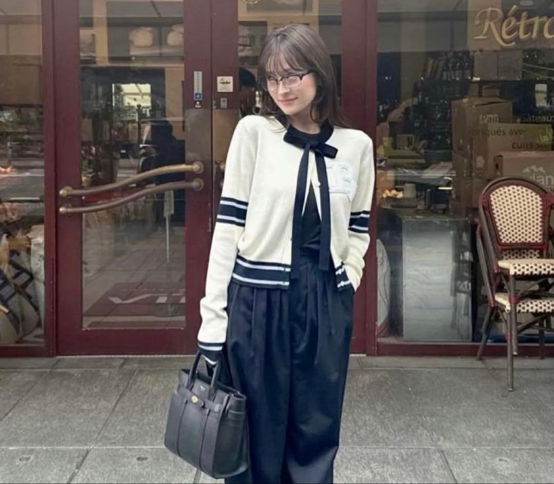 Bibiy popup限定 カーディガン B.CLUB TIE CARDIGAN - メルカリ