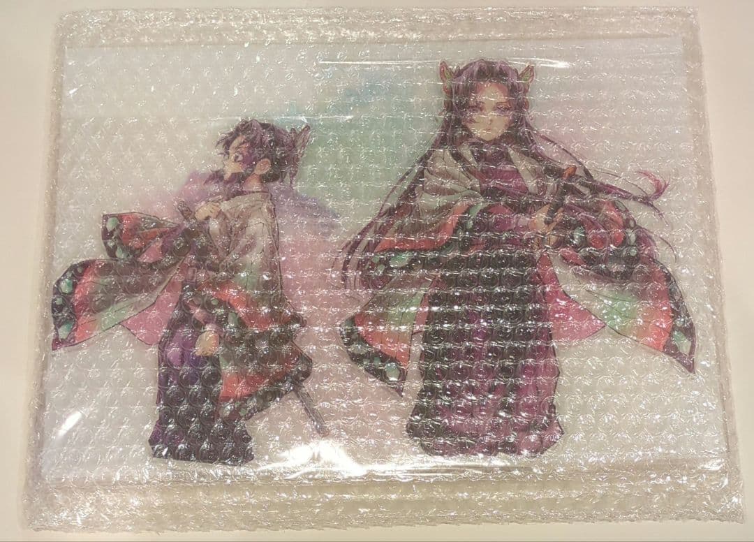 鬼滅の刃 繋ぐ c106 くじ しのぶ＆カナエ A賞 ビッグアクリルスタンド 鬼