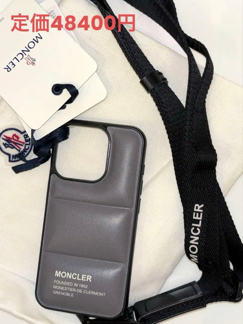 マ*ツ様 再々値下げ　MONCLER スマートフォンケース iPhone15Pr マ*ツ様 再々値下げ MONCLER スマートフォンケース iPhone15Pr - メルカリ