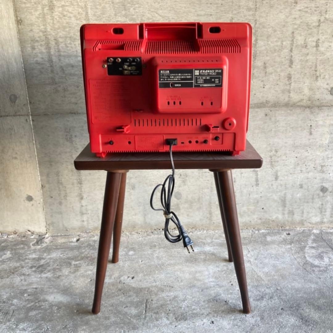 ナショナル カラーテレビ TH13-R30 ブラウン管 家電 レトロ ジャンク品