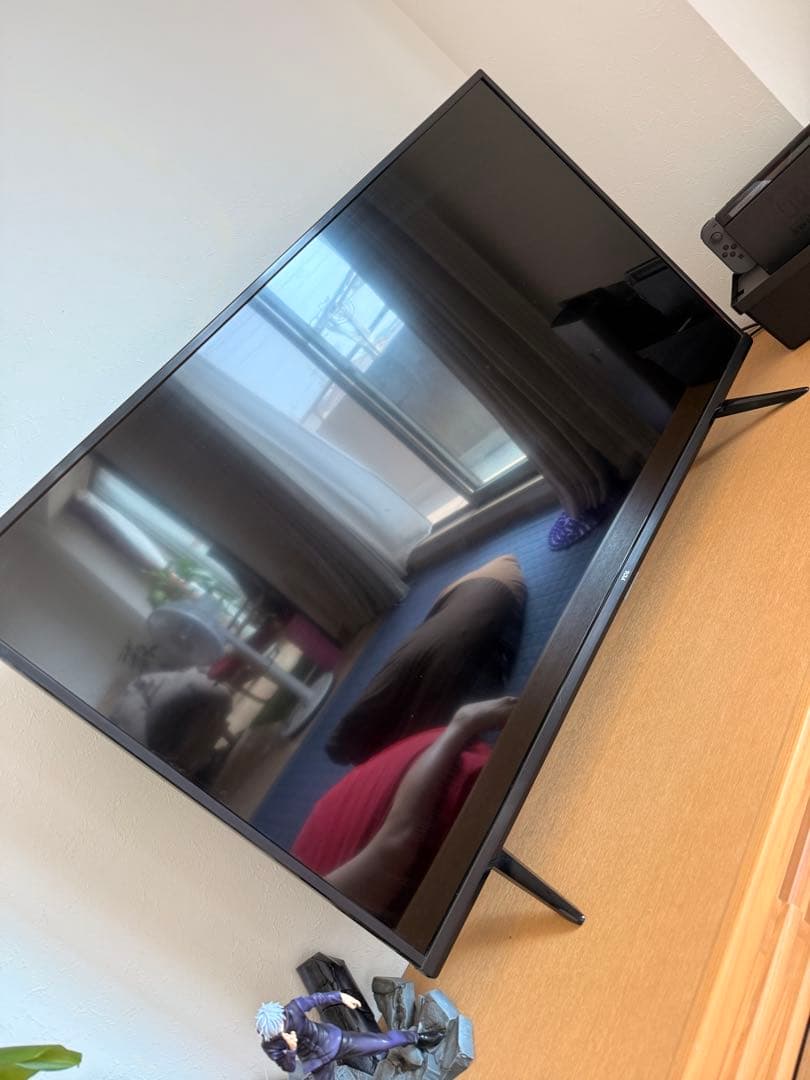 ジャンク品　TCL 43P615 43インチテレビ 2022年製 液晶テレビ 43P615 [43V型 /4K対応 /BS・CS 4Kチューナー内蔵 /YouTube