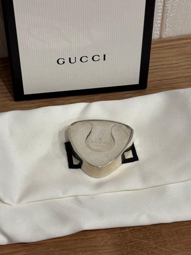 【希少】GUCCI グッチ ピックケース シルバー925 GUCCI グッチ ネックレス レディース 母の日 シルバー925 チェーン