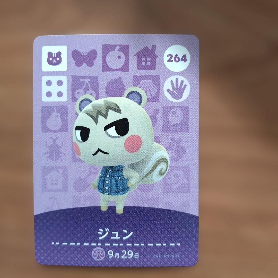 ジュン amiiboカード 264 Animal Crossing - メルカリ