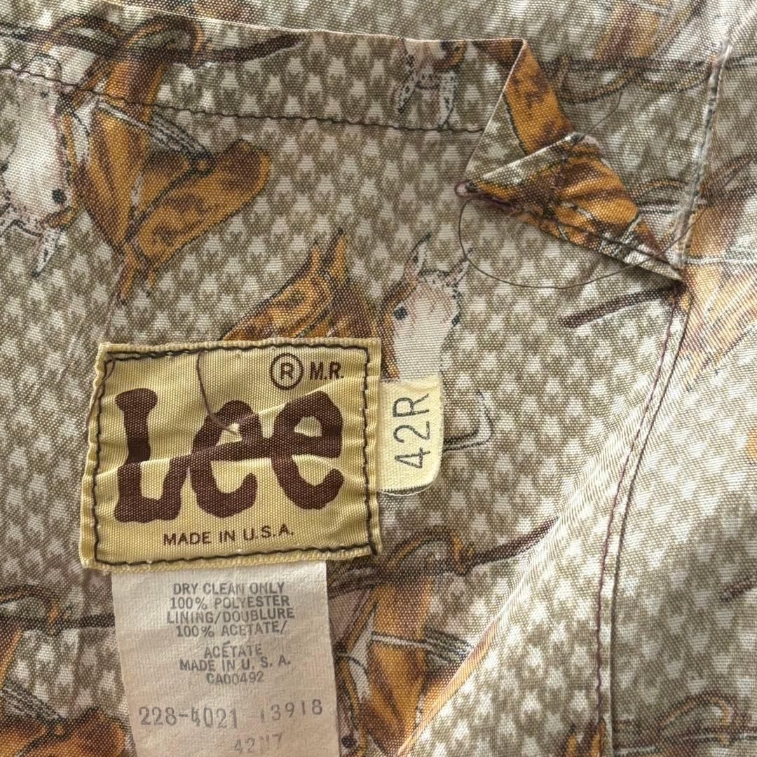 超希少 アメリカ製 70s Lee 3ピースセットアップ ウエスタン