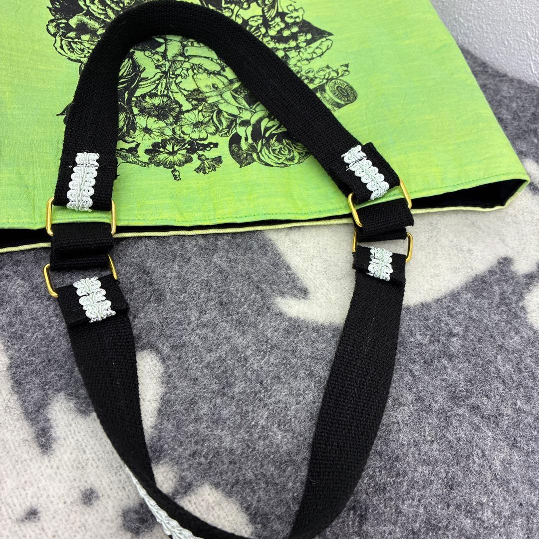 ジョリーフルール エピファニー トートバッグ ライムグリーン - メルカリ