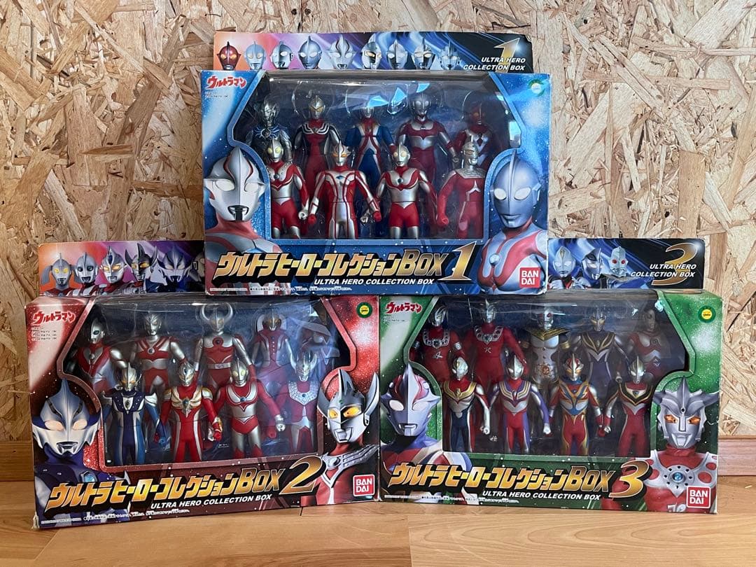 ウルトラヒーローコレクションBOX 1.2.3セット - メルカリ