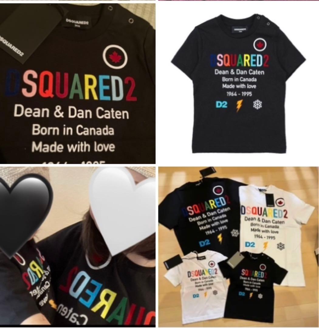 ★DSQUARED2★ディースクエアード★Tシャツ★新品 DSQUARED2（ディースクエアード） Tシャツ Embroidered Loose Fit T