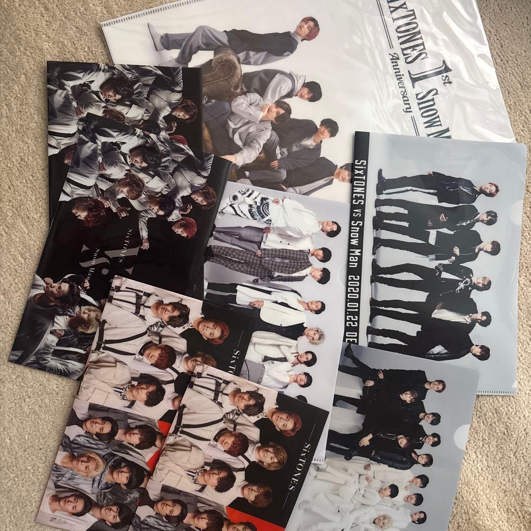 SixTONES Snow Man クリアファイル - メルカリ