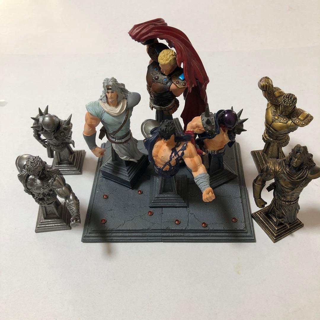 未使用 北斗の拳 胸像コレクション 北斗四兄 海洋堂 海洋堂 北斗の