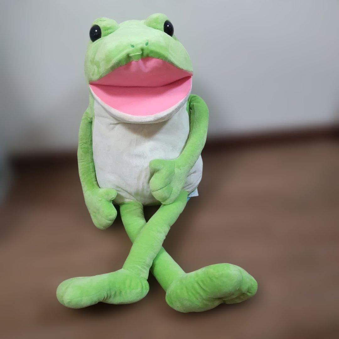 タイトー限定 おとぼけケロピョン 超超ウルトラBIGぬいぐるみ 約80cm