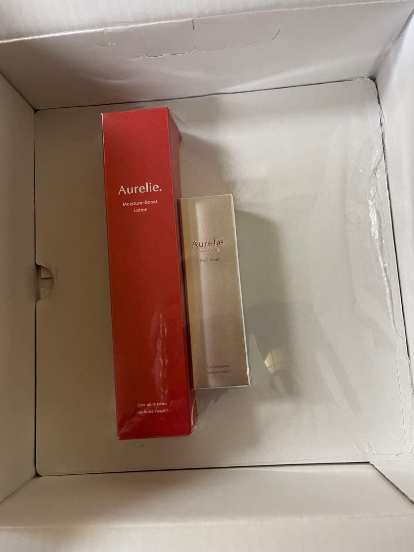 Aurelie モイスチャーブースト ローション & リッチセラム セット